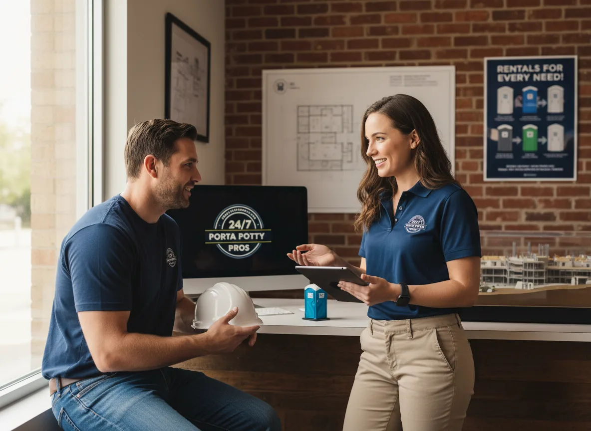 Flushing Toilet Rental Options in Birnamwood, WI